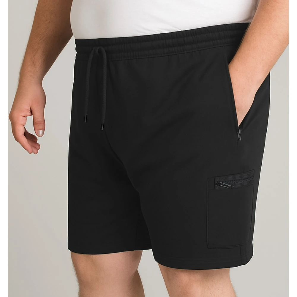 Bigdude Utility Fleece Shorts Black 9 Bigdude Utility Fleece Shorts Black - Image 9