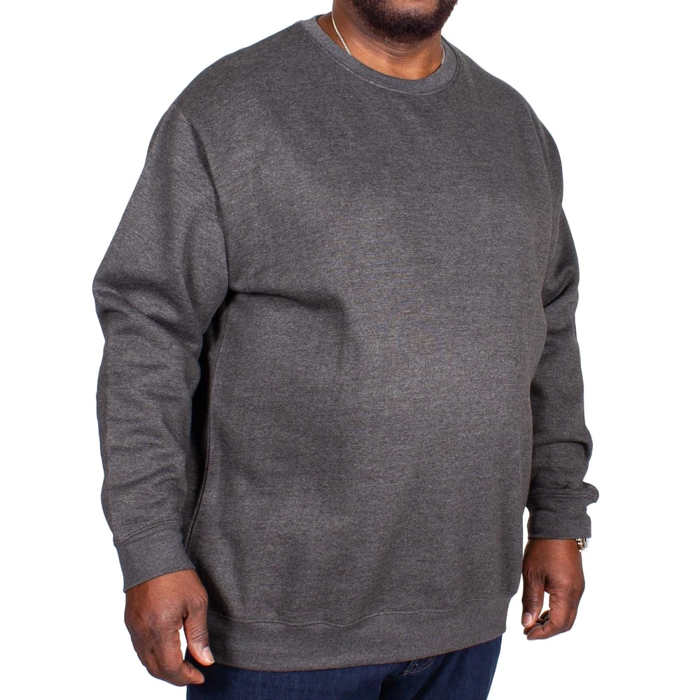 Bigdude Essentials Jumper Charcoal 1 Bigdude Essentials Jumper Charcoal