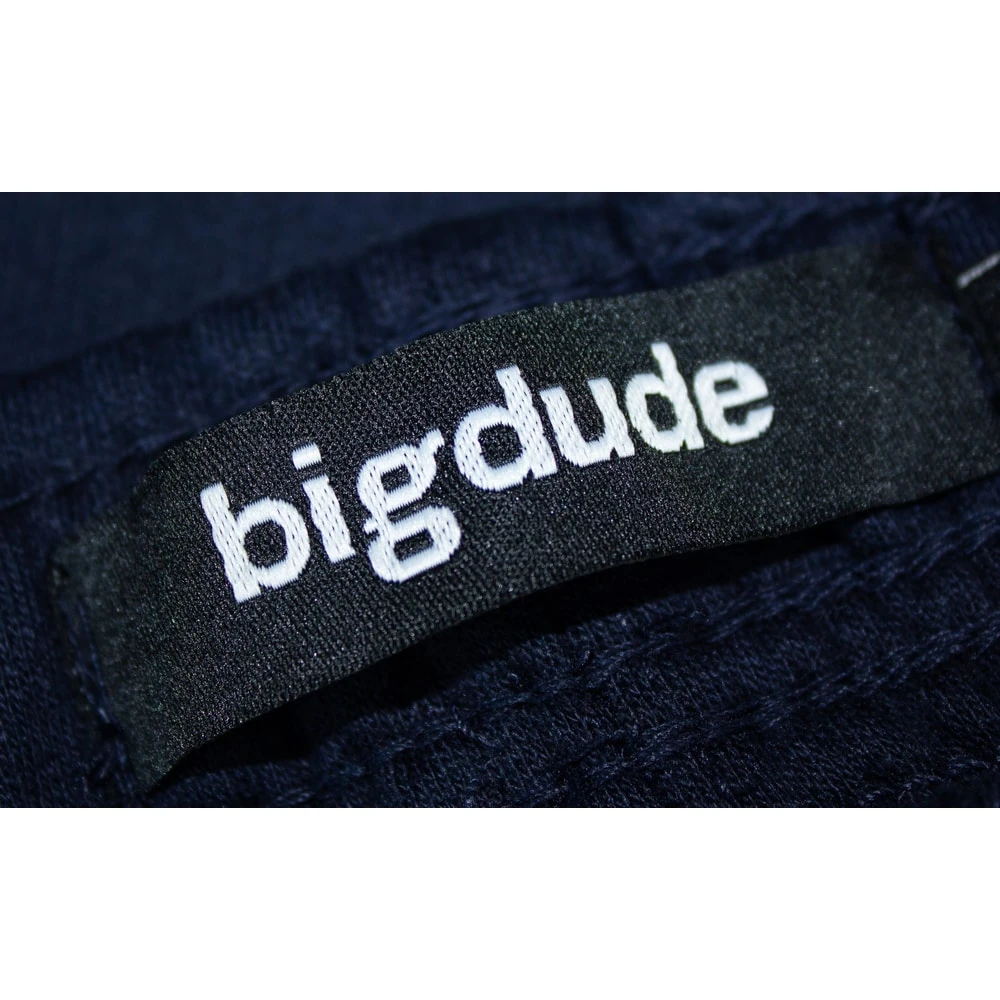 Bigdude Open Hem Joggers Navy 6 Bigdude Open Hem Joggers Navy - Image 6
