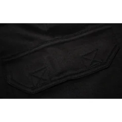 Bigdude Straight Leg Cargo Joggers Black -Big Dude Clothing Shop img 0334
