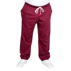 Bigdude Basic Joggers Burgundy -Big Dude Clothing Shop img 0491edit clipped rev 1