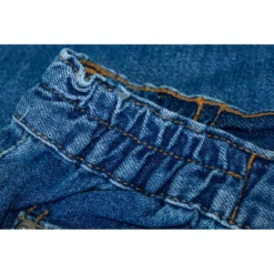 Bigdude Elasticated Waist Jeans Mid Wash -Big Dude Clothing Shop img 0506