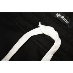 Bigdude Fleece Cargo Shorts Black -Big Dude Clothing Shop img 3330