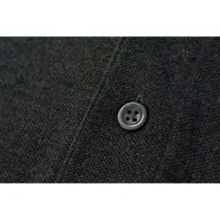 Bigdude Plain Polo Shirt- Charcoal -Big Dude Clothing Shop img 4018