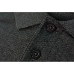 Bigdude Plain Polo Shirt- Charcoal -Big Dude Clothing Shop img 4019