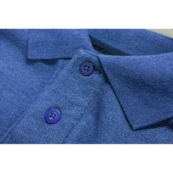 Bigdude Plain Polo Shirt Denim -Big Dude Clothing Shop img 5859