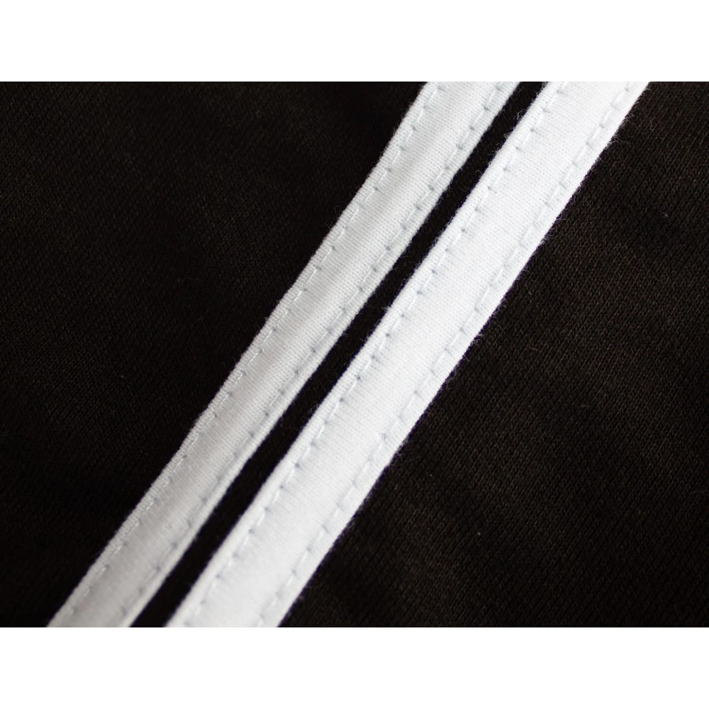 Bigdude Twin Stripe Hoody Black 4 Bigdude Twin Stripe Hoody Black - Image 4