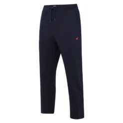 Bigdude Open Hem Loop Back Joggers Navy