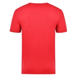 Bigdude Plain Crew Neck T-Shirt Red Space Cherry -Big Dude Clothing Shop plain crewe neck tshirt red cherry 3