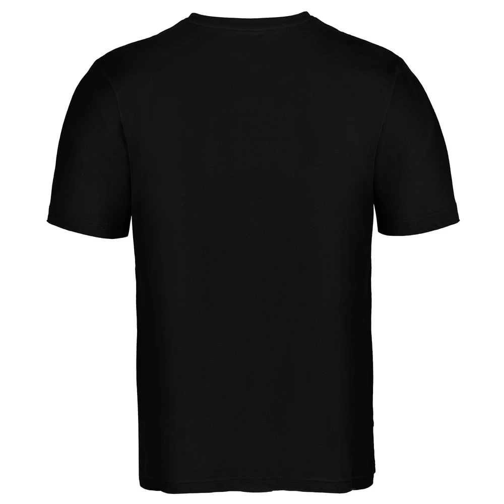 Bigdude Plain Crew Neck T-Shirt Black 6 Bigdude Plain Crew Neck T-Shirt Black - Image 6