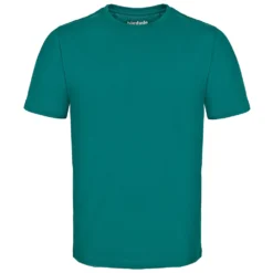 Bigdude Plain Crew Neck T-Shirt Green -Big Dude Clothing Shop tshirt green front