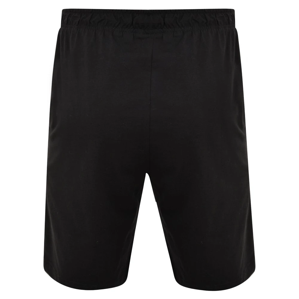 Bigdude Twin Pack Classic Pyjama Shorts Black 4 Bigdude Twin Pack Classic Pyjama Shorts Black - Image 4